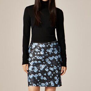 J. Crew Floral Gwen Knee Skirt — NWT!